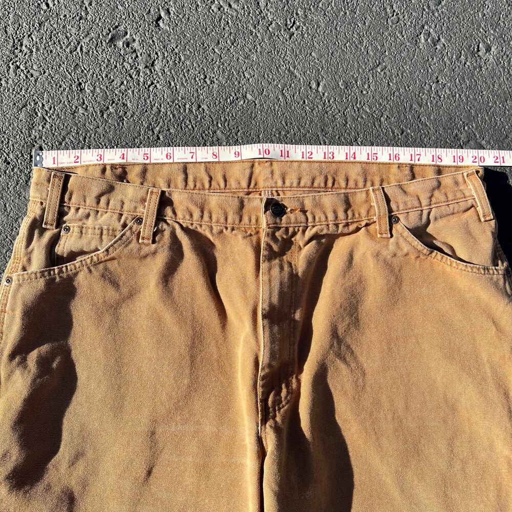 Dickies Men’s Relaxed Fit canvas work pants Jeans size 40x29 - Picture 4 of 10